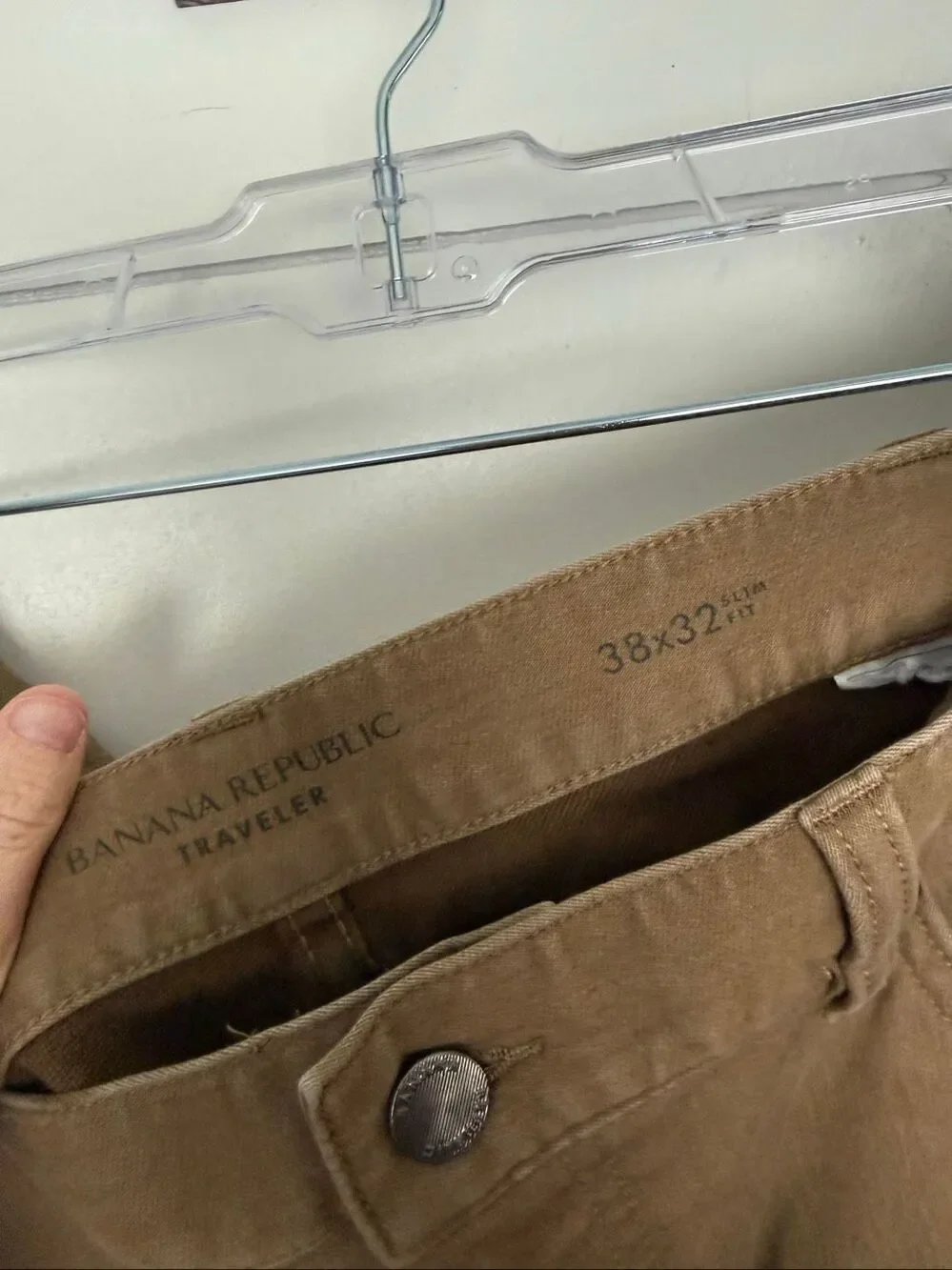 Banana Republic Men’s 38x32 Tan Traveler Pants